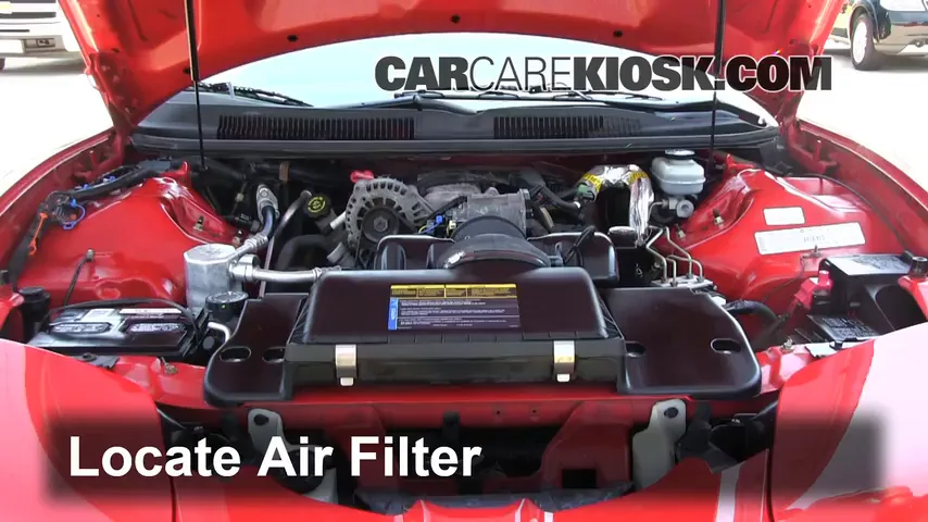 2001 Pontiac Firebird 3.8L V6 Convertible Air Filter (Engine) Replace